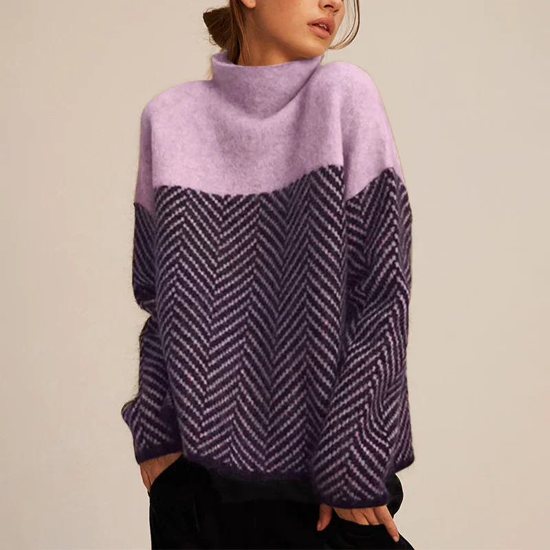 Louisa™ | Rullekrave Sweater