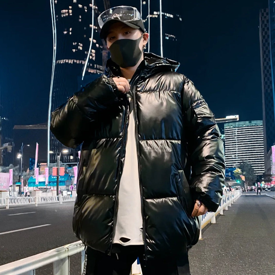 Vega | Stilfuld Vatteret Jakke med Hætte