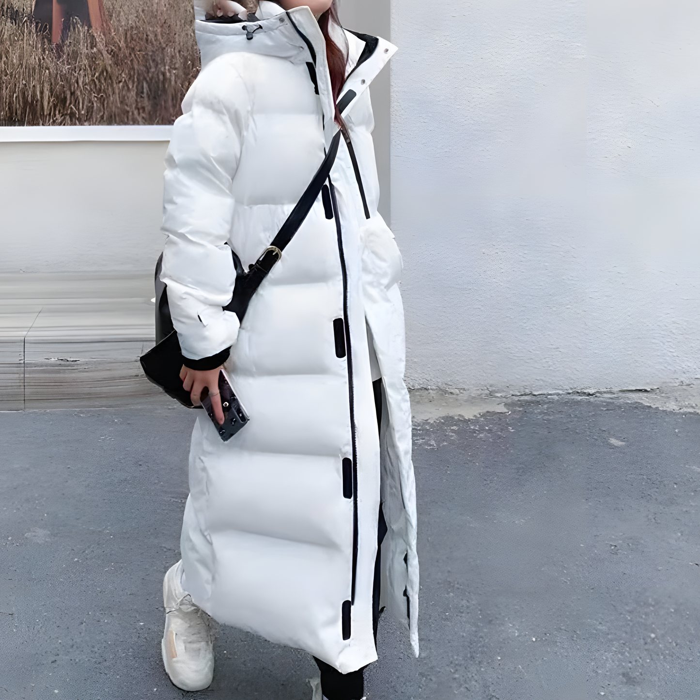Josefin | Stilfuld Lang Dunjakke