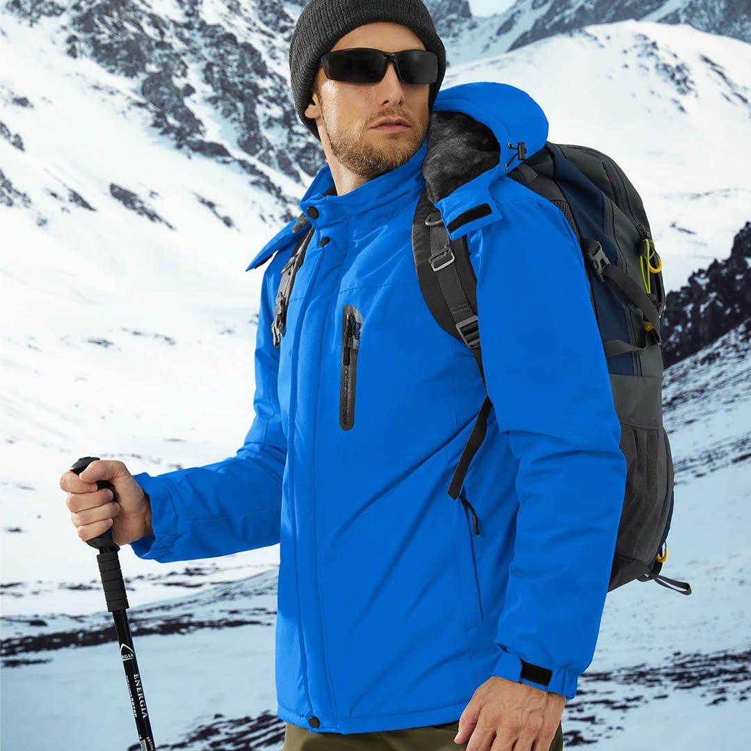 Tobias | Stilfuld Vindafvisende Fleeceforet Jakke