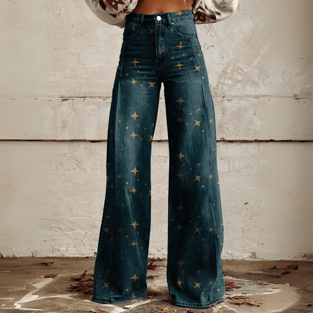 Mila™ | Vintage Brede Ben Jeans