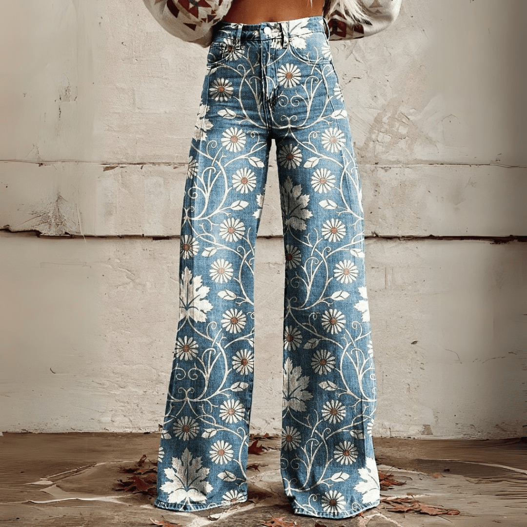 Mila™ | Vintage Brede Ben Jeans