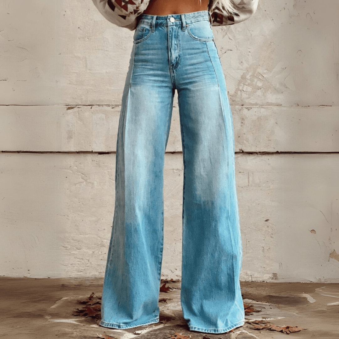Mila™ | Vintage Brede Ben Jeans