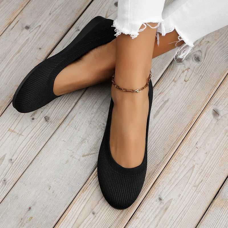 Elvy | Komfortable Slip-On Flade Sko