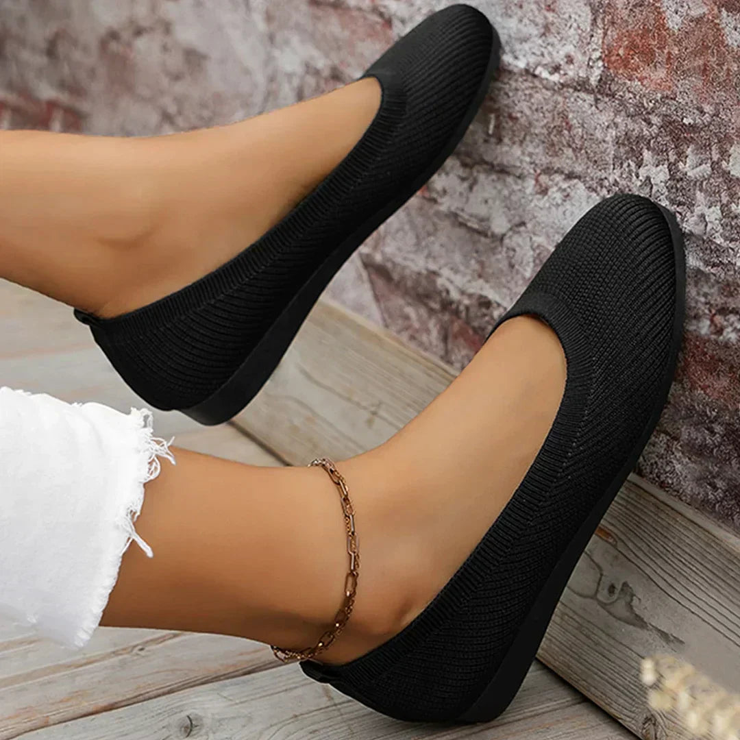 Elvy | Komfortable Slip-On Flade Sko