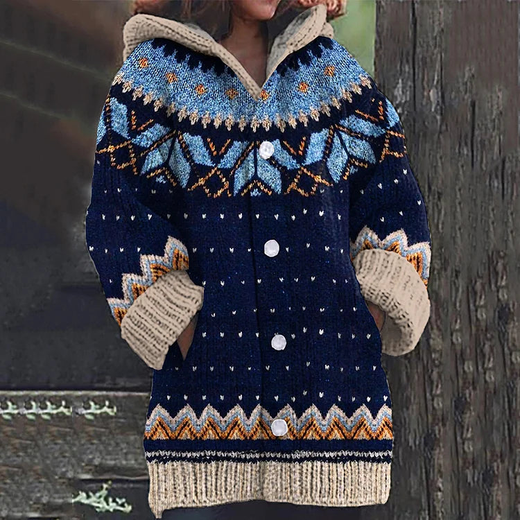 Valentina™ - Strikket cardigan i uld