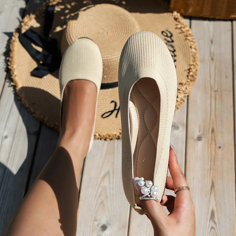 Elvy | Komfortable Slip-On Flade Sko