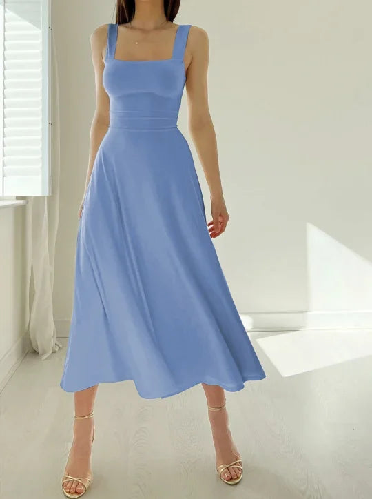 Juliane | Elegant Rygløs Maxi Kjole