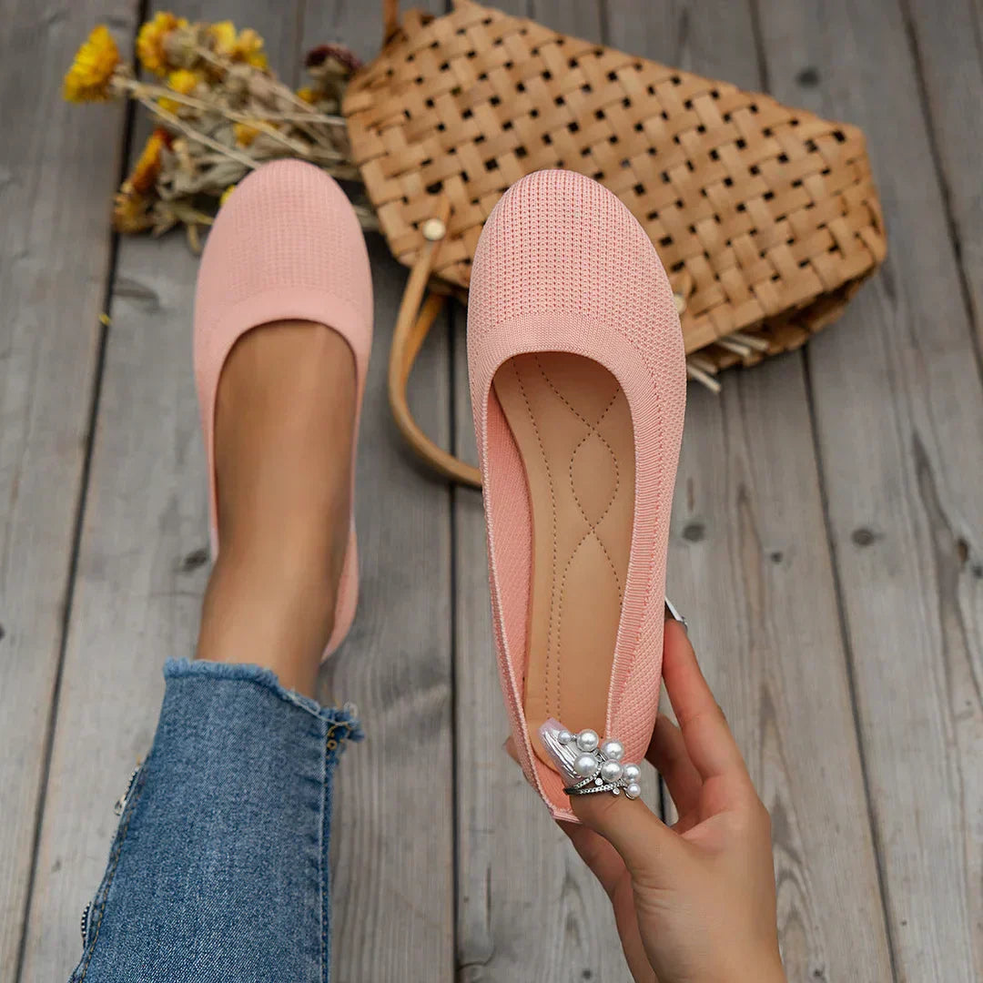 Elvy | Komfortable Slip-On Flade Sko