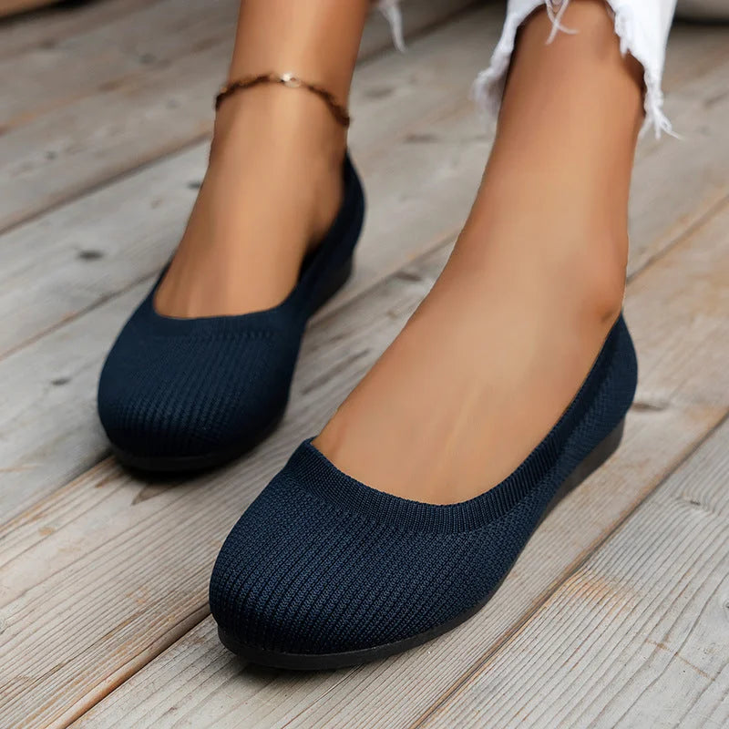 Elvy | Komfortable Slip-On Flade Sko