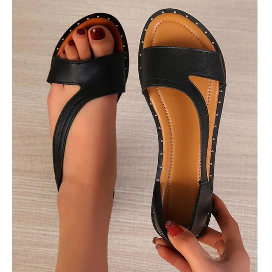 Monika | Stilfulde Sandaler med Åben Tå