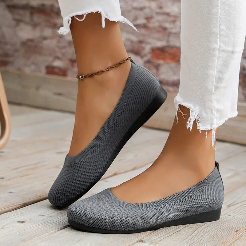 Elvy | Komfortable Slip-On Flade Sko
