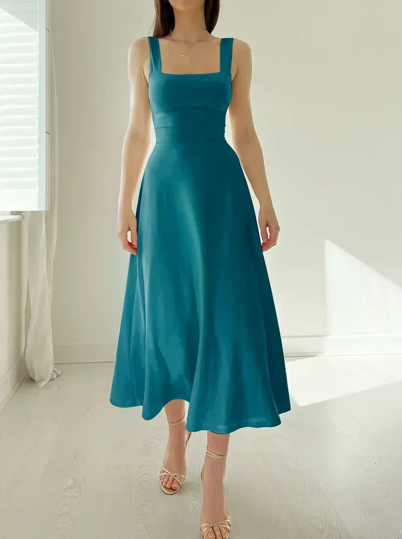 Juliane | Elegant Rygløs Maxi Kjole