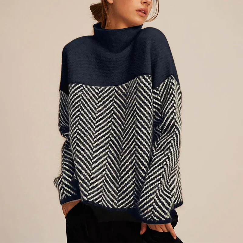 Louisa™ | Rullekrave Sweater