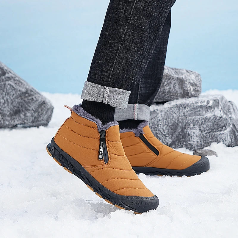 Peder | Stilfulde Vinter Slip-On Støvler