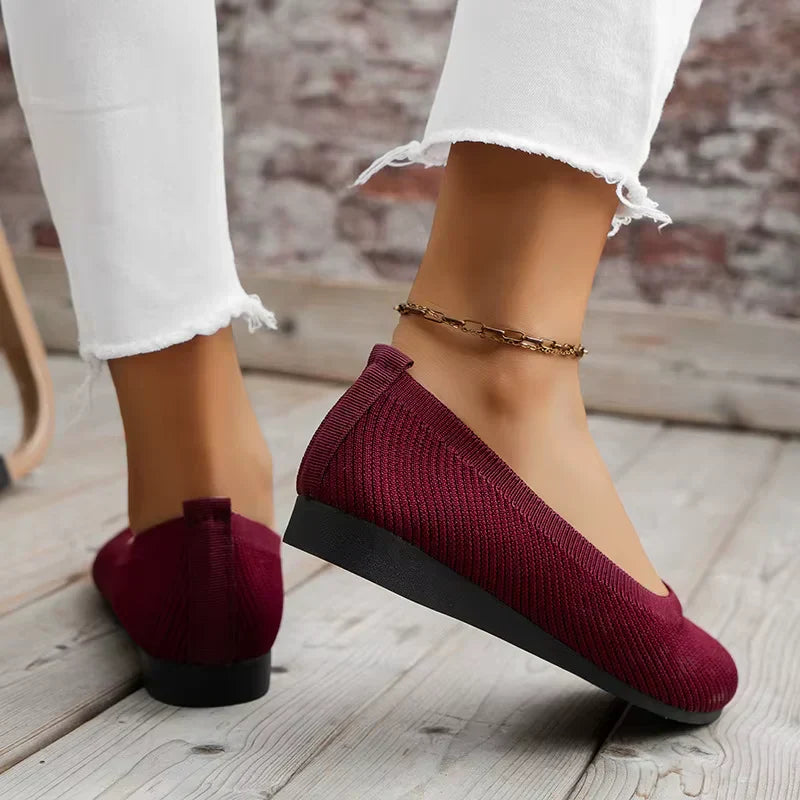 Elvy | Komfortable Slip-On Flade Sko