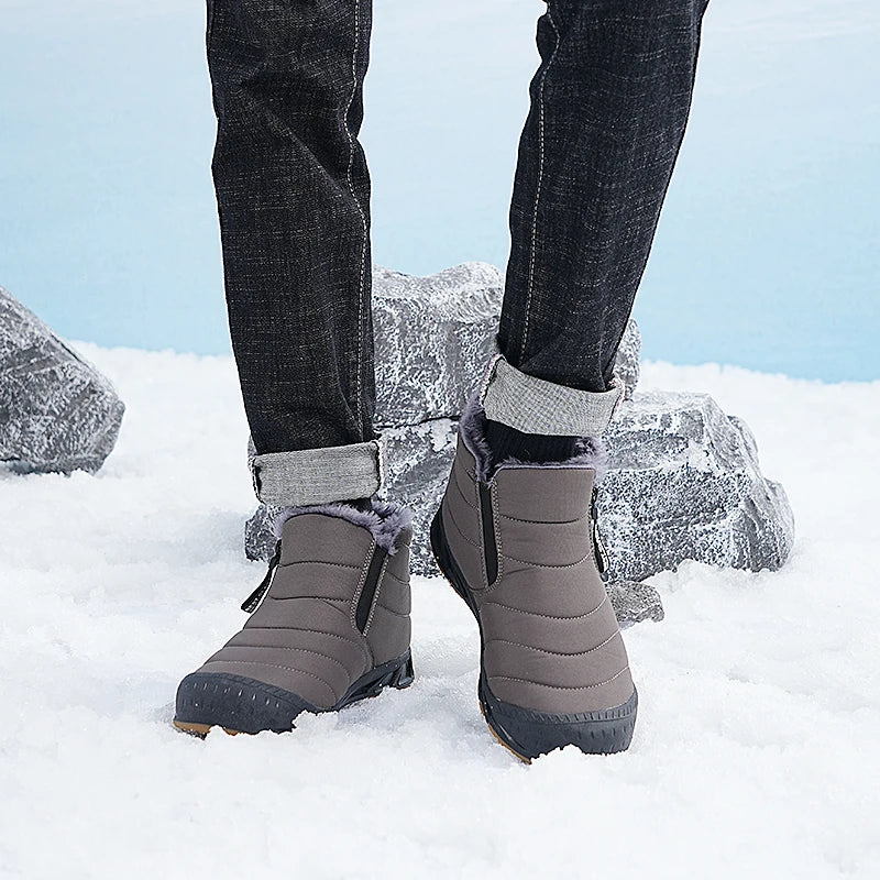 Peder | Stilfulde Vinter Slip-On Støvler
