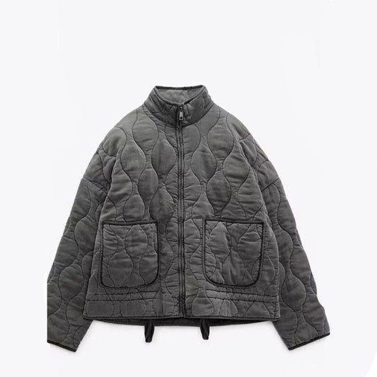 Felicitas | Stilfuld Zip-Up Dunjakke