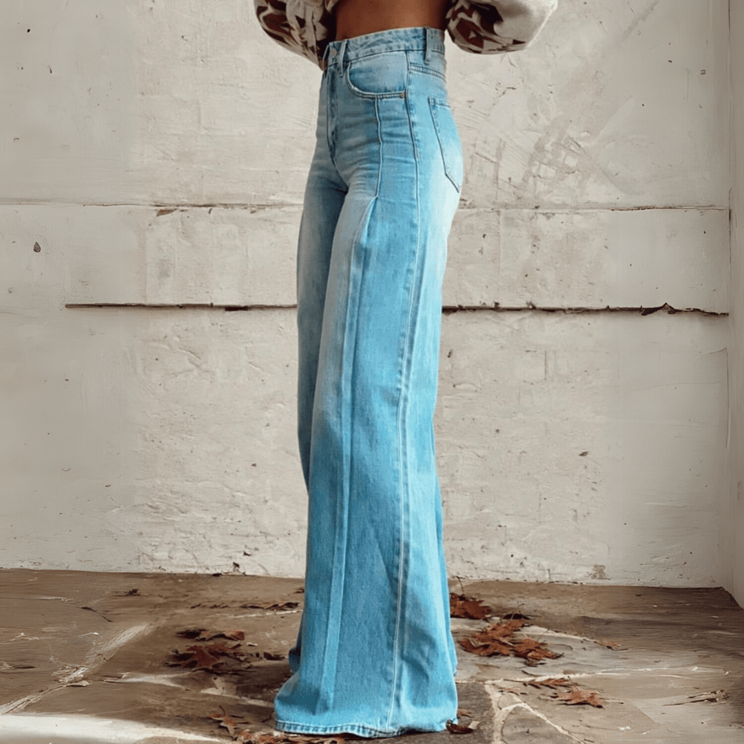 Mila™ | Vintage Brede Ben Jeans