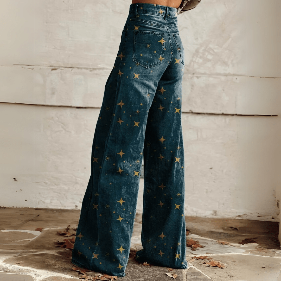 Mila™ | Vintage Brede Ben Jeans